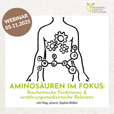 Aminosäuren im Fokus: Biochemische Funktionen und ernährungsmedizinische Relevanz