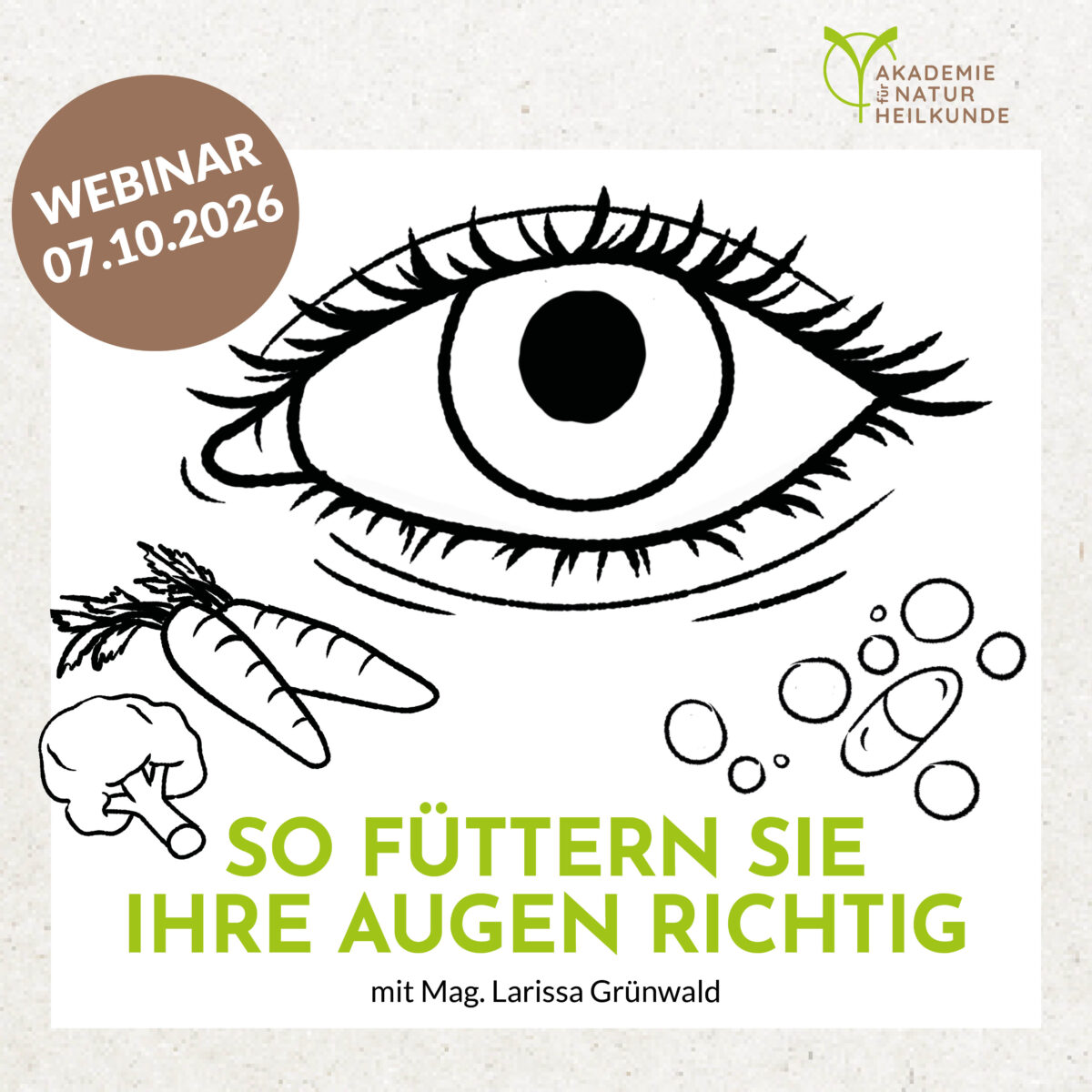 So füttern Sie Ihre Augen richtig – die wichtigsten Bausteine für klare Sicht auch im Alter